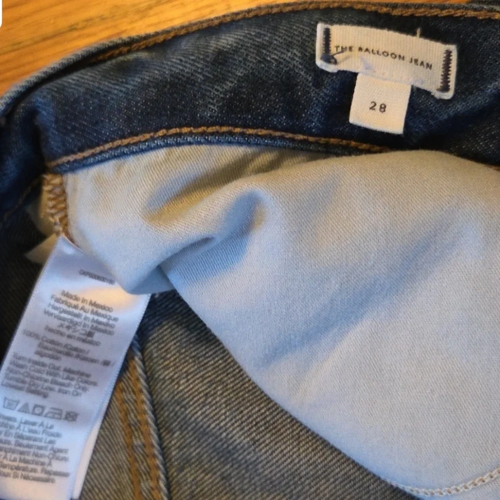 Madewell The Balloon Jean size 28 in Glendale Wash - Picture 5 of 10